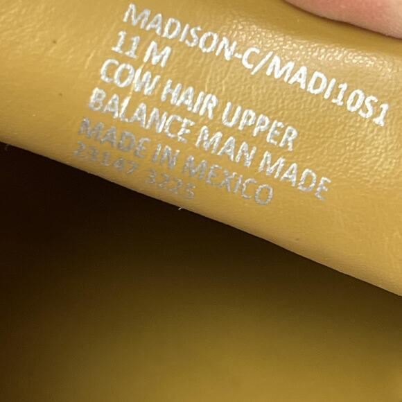 Steve Madden Womens 11M Cowhair Loafers - Picture 8 of 9